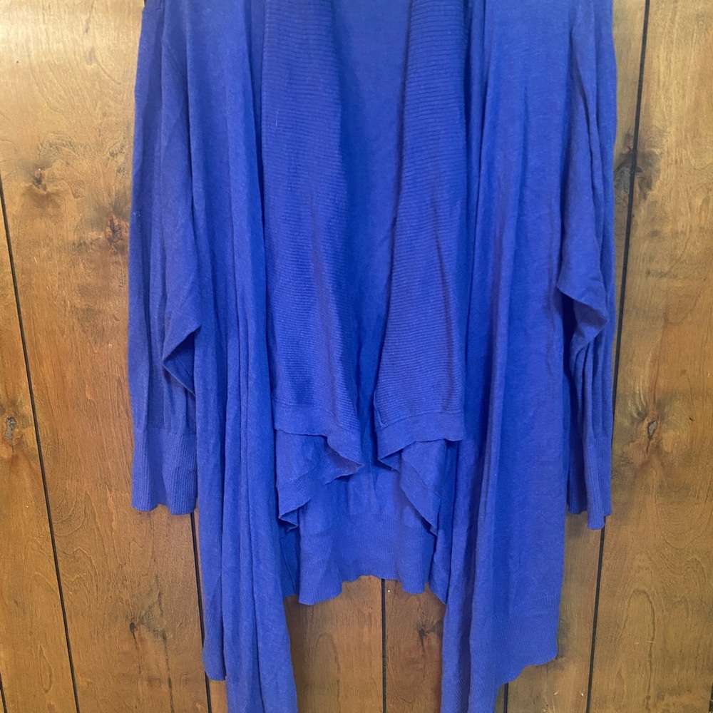 CAbi Vibrant Blue Women's Poncho